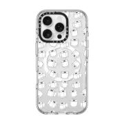 iPhone 16 Pro Clear Case MagSafe Compatible Toilet Paper by Matthew Langille