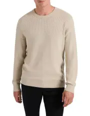 [Marcs] Albany Cotton Knit Sweater in Limestone