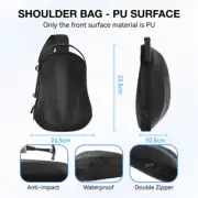 Single Strap Travel Waterproof Case Hard Storage Bag for Quest3/2 PICO4 Ultra VR
