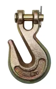 (5 pack) CLEVIS GRAB HOOKS STARRR IMPORT 5/8 G70 AXLE STRAP TIE DOWN CLEVIS