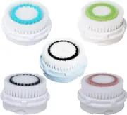 5 Pack Replacement Brush Heads For Clariso-nic Mia & Mia 2 Pro Plus Plus Facial Cleansing Brush Head Pore Care