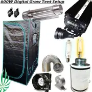 Hydroponic 250W-1000w Grow Light Grow Tent HPS MH Magnetic Digital Ballast Combo