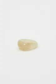 White Acrylic Ring - Size ONE, Women's Ring