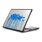 MacBook Pro 14-inch (M1 - M4) Impact Case Krink Blue Tag MacBook Case