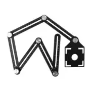 Folding Ruler Tile Hole Positioning Multi Template Rulers
