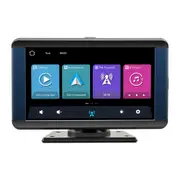 7 Inch Car Mp5 Player With Built-In Driving Recorder - Carplay / Android Auto Black