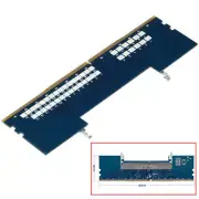 1xLaptop DDR4 Riser Card RAM to Desktop Memory Tester SO DIMM to DDR4 Converter