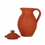 Handmade Terracotta/Clay Classic Water Jug - Improves Metabolism and Virility