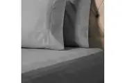 Sheraton Luxury Maison 100% Cotton 1000TC Fitted Combo Sheet Pewter Queen