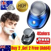 USB-Rechargeable Mini-Shave Pocket Size Portable Mini Electric Shaver Razor Men