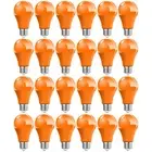 24 Pcs E27 Screw LED Bulb SMD 2835 5W Orange Energy Saving Bulbs for Living Room