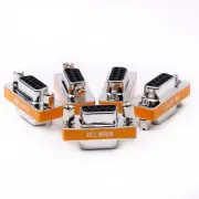 DB9 Null Modem Female to Female Slimline Data Transfer Serial Port Adapter 5 ...