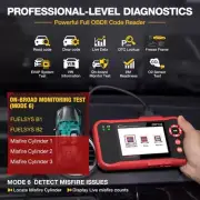 CAR OBD2 SCANNER CODE READER ABS/SRS TRANSMISSION ENGINE DIAGNOSTIC CHECK FAULT