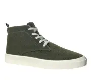 Steve Madden Mens Boots P-Green shoes Suede