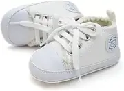 [RABEISIR] Baby Learning Shoes, Bear Style Canvas Shoes with Polar Fleece Lining, Warm & Non-Slip, Autumn and Winter