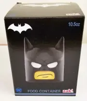 ZAK Batman 10.5 oz Food Container New in box Loot Crate Exclusive 2017