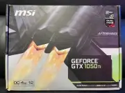 MSI NVIDIA GeForce GTX 1050 Ti 4GB GDDR5 Graphics Card