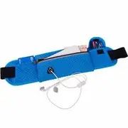 MAIYE Running Bag Sports Waist Bag Breathable Mesh Running Belt Pouch for Smartphone under 6 inch 24 BLACK
