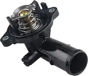 WMPHE Engine Coolant Thermostat Housing Assembly Compatible with Durango 2011-2015, Jeep Grand Cherokee 2011-2015, Jeep Wrangler 2012-2017, Jeep Wrangler JK 2018, Replace 902-852, 5184651AF