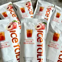 在飛比找蝦皮購物優惠-韓國 Ice Talk 水蜜桃冰茶 奇異果 袋裝飲料 230
