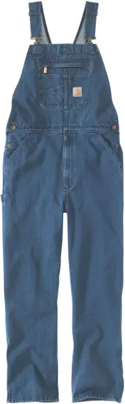 Carhartt Denim Bib, dungarees , color: Blue , size: W50/L30