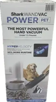 Shark WandVac WV410CO Power Pet Cord-Free Handheld Vacuum For Home Car 2410410
