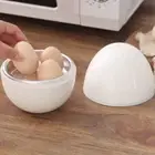 Quick Egg Shape Microwave Egg Steamer 4 Grids Egg Cooker Egg Boiler Dormitory