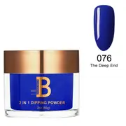 Billionaire SNS Gelish Dip Dipping Acrylic Nail Powder 076 The Deep End 56g