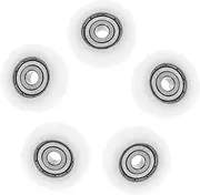 Pom Roller Bearing Pulley Wheel 5pcs Window and Sliding Door Guide Wheel Replacement for Doors Pulley
