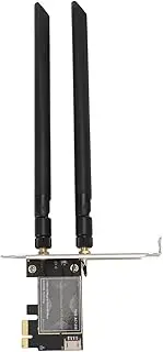 VELATEMOR Wireless Network Card, 1435AC Improved Signal Reception 867Mbps 4.1 WiFi Network Card Plug and Play for Windows 7 8 10 (8DB Antenna)