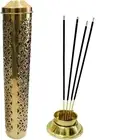 Plain Brass Incense Holder StickTower Burner Holder Dhoop Agarbatti St