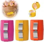 3PCS Egg Shell Opener Egg Cracker Separator Handheld Easy Breaker Kitchen Gadget