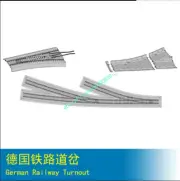 hobbyboss 82909 1/72 German Railway Turnout model kit