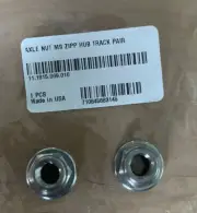 ZIPP HUB TRACK AXLE NUT M9, Pair