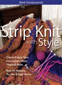 在飛比找三民網路書店優惠-Strip & Knit with Style ― Crea