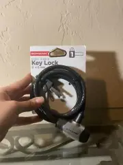 Schwinn Steel Cable Key Lock 6’ X 8mm Bike Lock Security Level 1