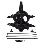 Full Face Diving Goggle Anti Fog Leakproof 180° Panoramic View Silicone EJ