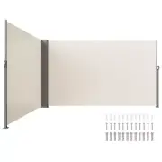 Retractable Patio Screen Retractable Fence, 71x236 inch Privacy Screen, Outdoor