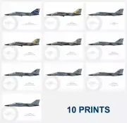 Warhead Illustrated RAAF F-111 Set 1 Aircraft Print Bundle