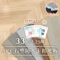 在飛比找momo購物網優惠-【WANBAO】SPC石塑卡扣地板 33片入/約2.1坪(巧