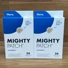 Hero. Mighty Patch Invisible+ Acne Pimple Patches 24ct Ex06/27 ( 2 pack )