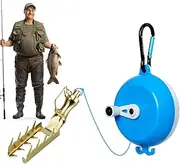 Fishing Lure Retriever, Rescue Tackle Retriever, Lure Bait Saver, Bait Saver Retriever, Rescue Fishing Tackle Retriever with Bait Saver and 9.84ft Pe Rope for Easy Bait Retrieval
