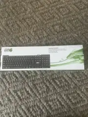 BT Keyboard Wired For Computer New In Box Entry Classic Comfortable High Quality
