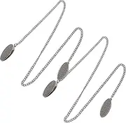 Baby Bib Holder Napkin Clip Chain Mask Chain Clip for Stroller Napkin Holder Straps 2pcs