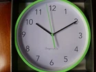 COOPER & CO - 25CM SLIM WALL CLOCK - VARIOUS COLORS