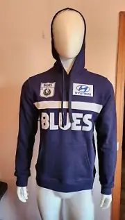 Carlton Blues AFL AFCAL0254 Mens Retro Throwback Fleece Hoody Hoodie Size S New