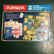 Vintage 1979 Sealed Playskool Alphie Add And Subtract Activity Set