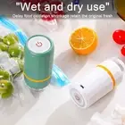 Home Use Vacuum Sealer Mini Compact Rechargeable Handheld with Reusable Bags
