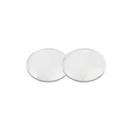 2Pcs Dial Caliper Replacement Part Curved Crystal Cover Lid,For 53.5mm