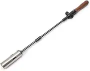Outdoor Burners Welding Weeding Torch Wood Handle Flamethrower Portable Camping BBQ Blowtorch Machine Picnic Cooking Equipment